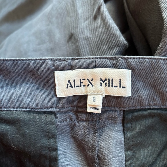 Alex Mill Madeline Pleated Wide Leg Pants - Picture 8 of 8